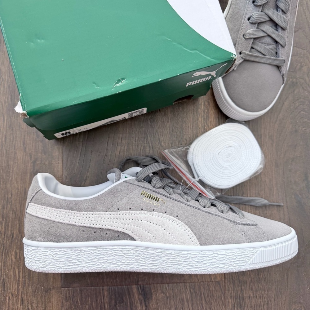 NIB Puma Suede Classic | Steel Gray | Men’s 7.5 - Picture 4 of 6